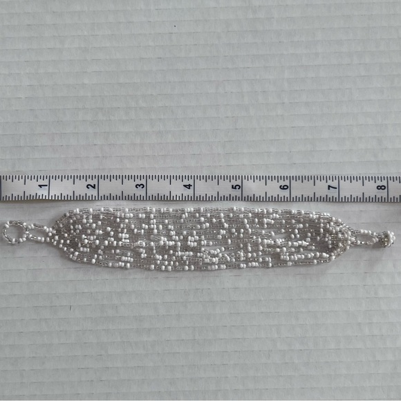 Tribal Art Glass Bead Bracelet - Picture 3 of 4